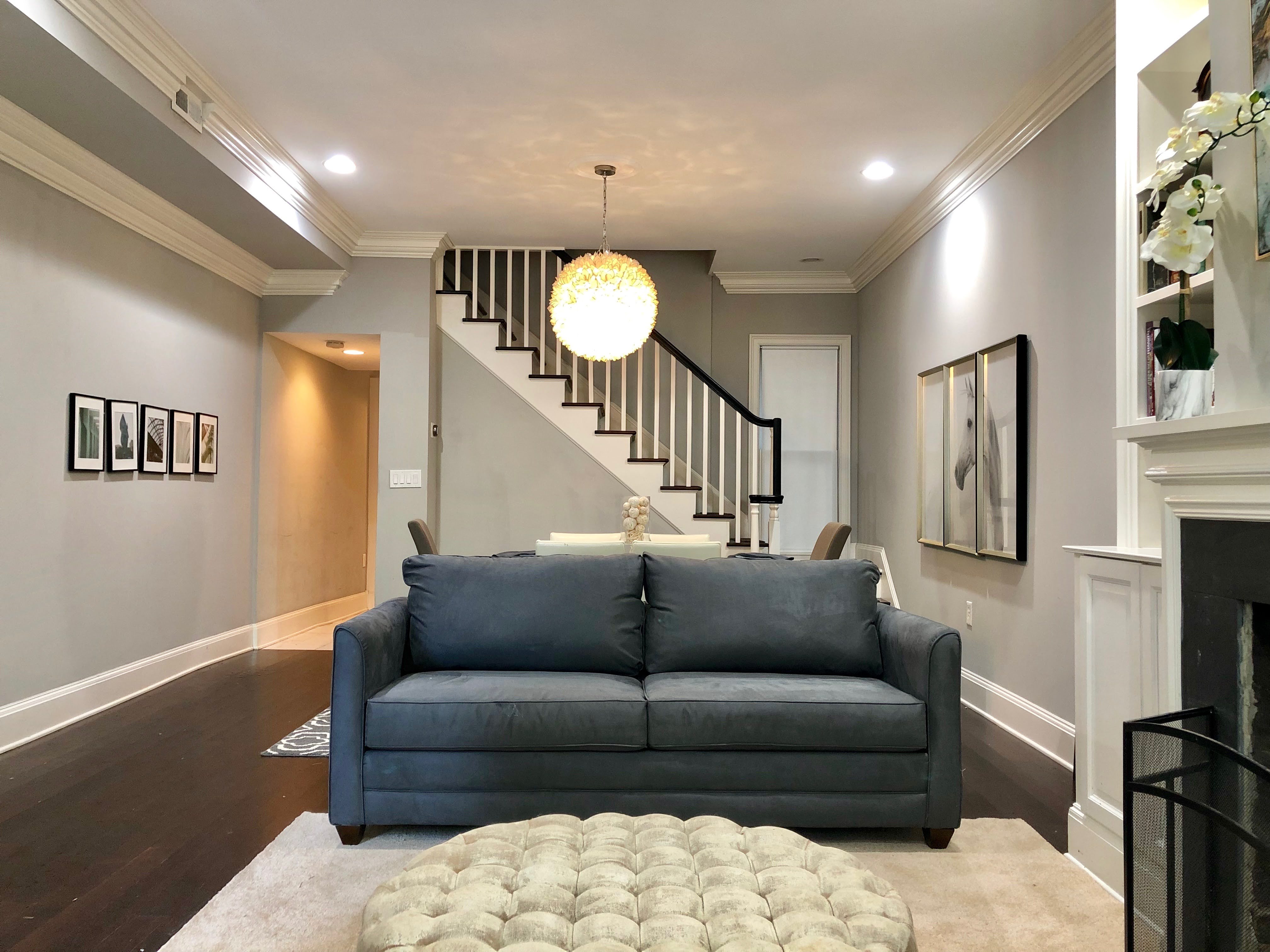 Living and dining area
